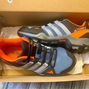 Adidas Terrex AX2R K Hiking Shoes - Black/Orange size 13K